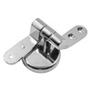 ANCLLO Toilet Seat Hinges Replacement Fixed Hinge Repair Kit Bathroom