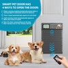 XRDZYXGS Smart Automatic Pet Door | Radar, Timer & Light