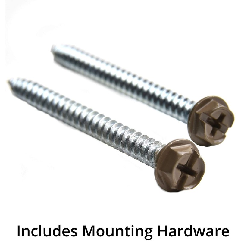 Mobile Home Parts 4" x 8" Brown Floor Register (4