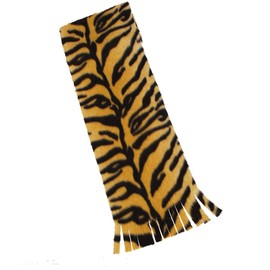 KarnevalsTeufel.de Plush Scarf Various Designs Animal Prints Accessory Addition to Your Costume Scarf Stole Large Selection, tiger