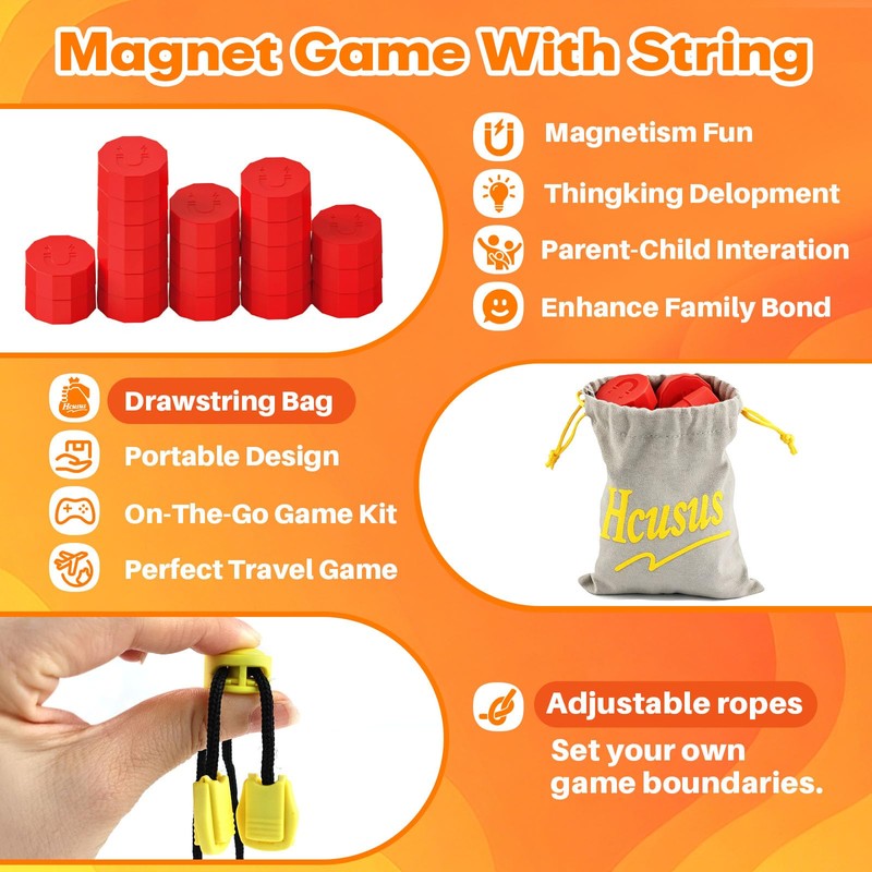 Magnet Game, Magnetic Game Chess Board Games for Kids 8-12,