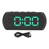 Digital Alarm Clocks Snooze Temperature 12 24Hr Small Electronic Desk