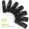AUVON XL Weekly Pill Organizer 2 Times a Day, Pill