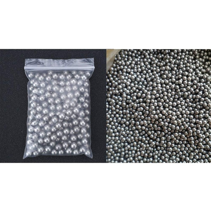 Comidox 400PCS 6mm Steel Balls for Slingshots Marbles Ball Beads