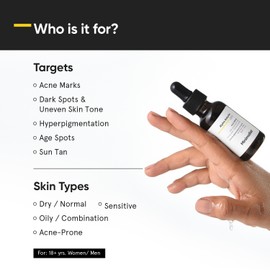 Minimalist 2% Alpha Arbutin Serum for Pigmentation & Dark Spots Removal | Reduces Acne Marks & Tanning | For Men & Women | 30 ml