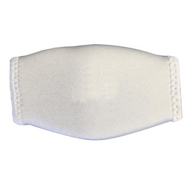 SportStar ChinSkin, Football Chin Strap Cover, Worn by the Pros, One Size Fits All (White)