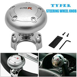 Car Steering Wheel Knob, Power Steering Fixed Link Steering Wheel Knob, Heavy Duty Steering Knob Modes, For Tractors, Forklift Trucks Disabled area