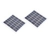 2 Pcs Portable Solar Panel 2W 6V Mini Solar Cells