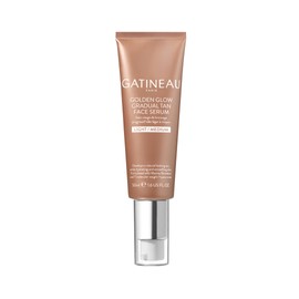 Gatineau - Golden Glow Gradual Tan Face Serum (Light/Medium 50ml) - Daily Facial Moisturiser with Self Tan, Natural & Streak Free, Radiant Dewy Complexion