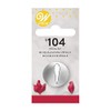 Wilton Decorating Tip, No.104 Petal (Pack of 2 Tips)2