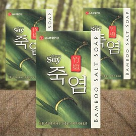 Bamboo Salt/Soap/100g/3Pcs