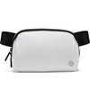 Pander Double Zipper Fanny Pack Nylon Everywhere Belt Bag, Fashion
