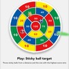 Sticky Ball Board Foldable Dart Board with LED 8 Mode
