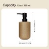 SEICASAYA Ceramic Soap Dispenser Set of 2, 12 oz Each,
