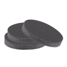 Skweawert 30 Pcs 3 Inch 400 Grits No Hole Hook and Loop Sanding Discs, Silicon Carbide Wet Dry Flocking Sandpaper for Random Orbital Sander, Wood, Car, Metal, Plastic, Paint Polishing