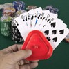Pumuky 4 Pieces Card Holder Plastic Card Holder for Playing