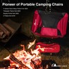 MOON LENCE Portable Camping Chair Backpacking Chair - The 4th