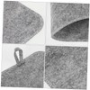 WOONEKY Thickened Sauna Mat Door Mats for Inside Sauna Pillow
