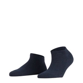 FALKE Calcetines deportivos familiares para mujer, algodón, color negro, blanco, más colores, 1 par, Azul (Azul Marino 6499), 6.5-9