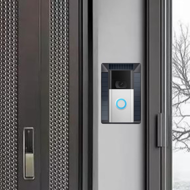 Fansoun Solar Charger Compatible with Ring Video Doorbell (2020 Release),