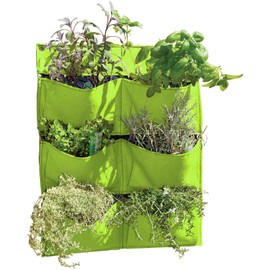 Vegtrug FWP11LG Wall Felt Planter - Lime Green