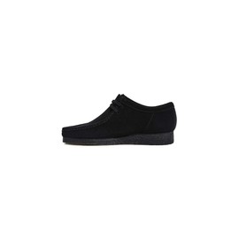 Clarks Men's Wallabee Moccasin, Black Suede, 95 M US