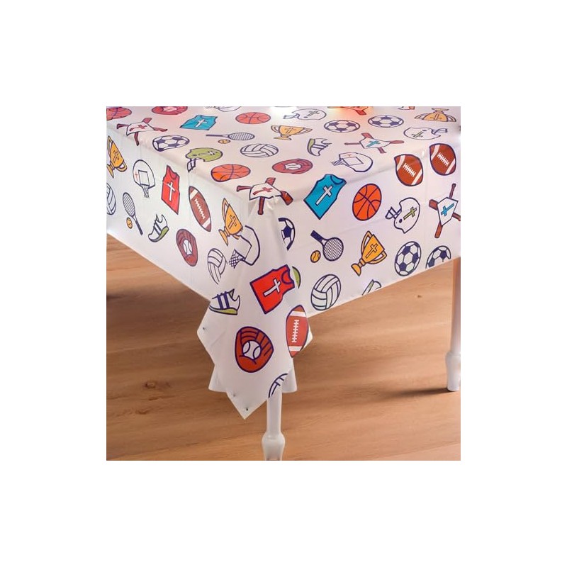 Fun Express Sports VBS TABLECOVER - Party Supplies - VBS