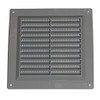 Air Ventilation Plastic Grill Cover 150mm x 150mm/Gray
