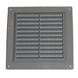 Air Ventilation Plastic Grill Cover 150mm x 150mm/Gray