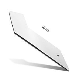 JUFZQO 02655 Skeg Protector Fit for Mercruiser Mercury Suzuki and Yamaha Motors, Stainless Steel Skeg Guard Protector Fix Damaged Skeg, Protects Against Damage from Ramp Dragging, Rocks, Debris