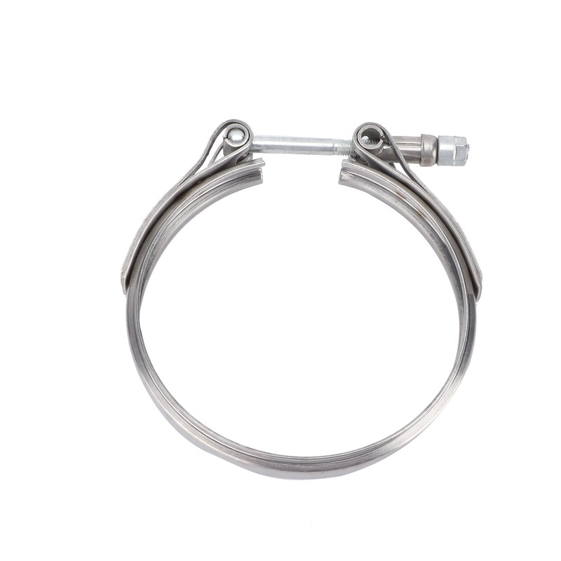 Car Turbocharger Exhaust V Band Clamp 186917 109‑114mm/4.3‑4.5in Replacement for
