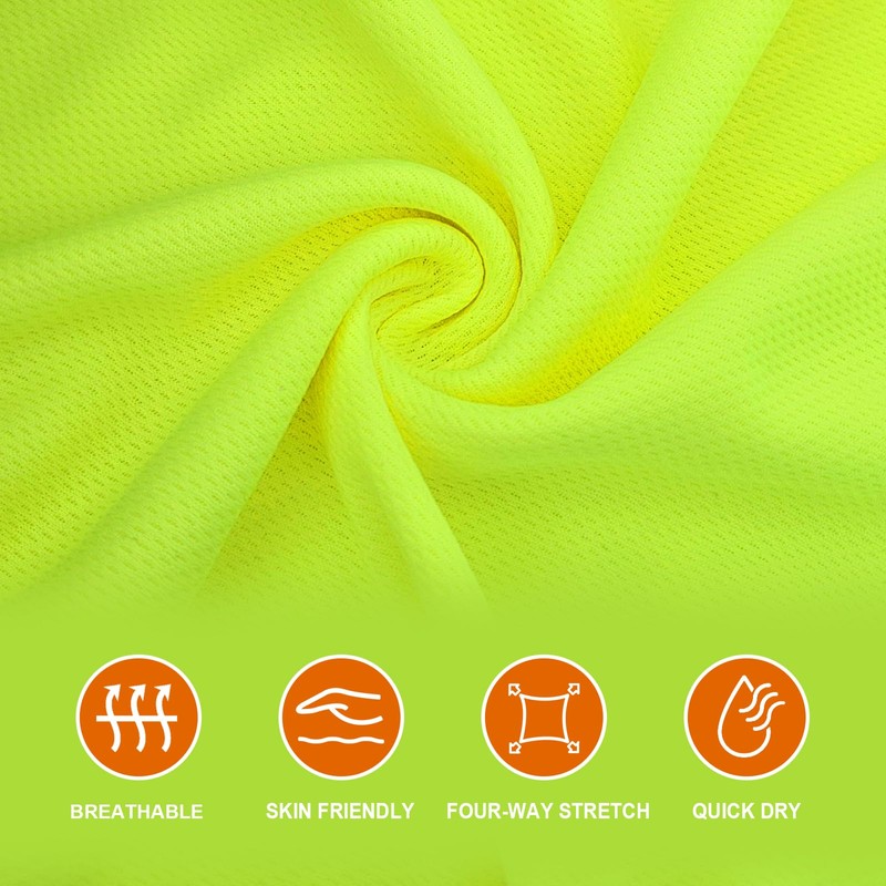 TCCFCCT Construction Shirts for Men with Hood Class 3 Long