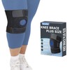 GenetGo Plus Size Knee Brace for Obese Women & Men