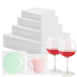 200 Pack Foam Pouches, 4 Sizes (12x12 inch, 10x10 inch, 8x8 iInch, 6x6 inch) Cushion Foam Pouch for Packing, Moving and Storage, Packing Supplies for Cup, Dishes, Glasses, Plates - Moving Supplies Kit