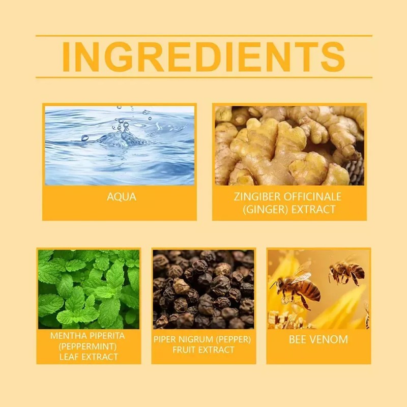 Crema Corporal Para Aliviar El Dolor Articular, 5 Unidades