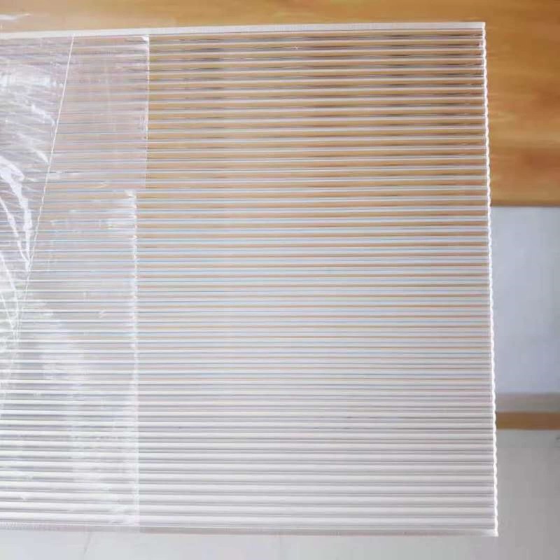 Plexiglass Perpex 1/8' Acrylic Striped Wave Board, 12in PMMA/Acrylic Streak