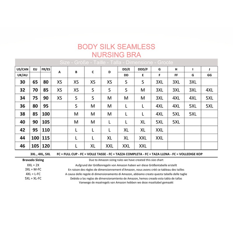 Bravado! Seamless Silk Nursing Bra 1401, silver