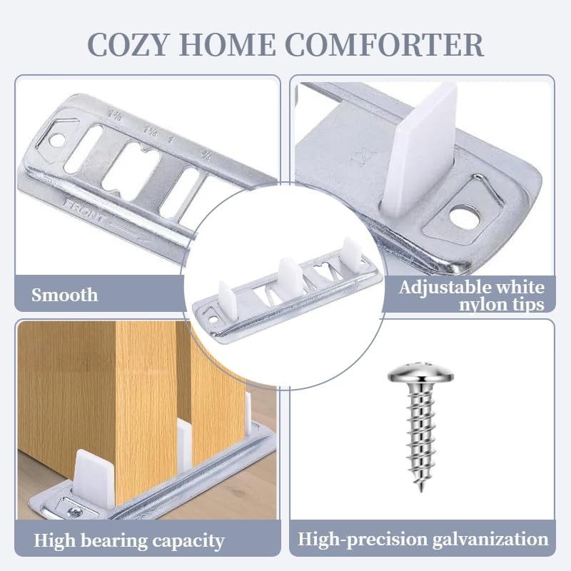 Quiet Glide Sliding Door Roller Set, Top-Hung Sliding Door Hardware