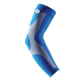 LP Support 251 Power Sleeve Compression Arm Sleeve, Size: XL, Colour: Blue