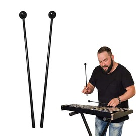 Percussion Sticks, Percussion Sticks Percussion Mallets, 2 PCS Plastic Head Drum Mallets Sticks, Hammer Drumstick Percussion Mallets Sticks, Musical Instrument Accessories