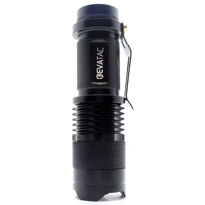 EVATAC Evatec Nano Flashlight, Small Tactile Flashlight