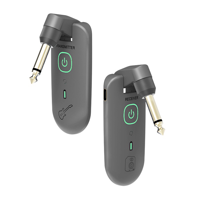 double W3 Portable UHF Wireless Guitar Transmitter and Receiver Set