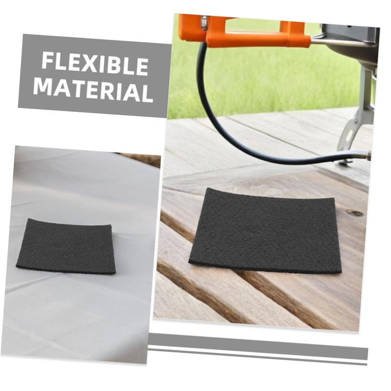 Gatuida Graphite Carbon Felt 2pcs Carbonized Felt Sheet for Vacuum