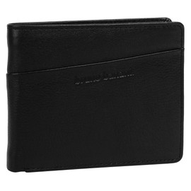 bruno banani 022000 Men's Genuine Leather Wallet Black, black, Classic