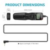 NEEWER LCD Timer Shutter Release Remote Control Cord RS-60E3 Replacement