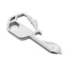 ieron 1pc 24-in-1 Multi-Tool Key Stainless Steel Portable Tool Keychain