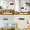 Maxstar Large Digital Wall Clock, 16" Digital Clock Battery Operated
