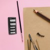 2 Pack 5 Hole Makeup Pencil Sharpener Set,Eyebrow and Lip