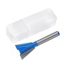 HARFINGTON Dovetail Router Bit 1/4" Shank 3/4" Dia Tungsten Carbide