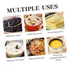 iplusmile 2Pcs Stainless Steel Caviar Colander Spoons Cooking Strainer Scoop